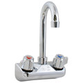 Component Hardware Faucet , 4" Wall, Gsnk, Leadfree K15-4000